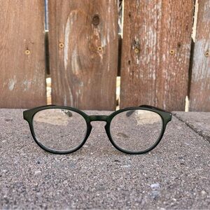 Eddie Bauer Green Round Eye Glasses EB39447 R200AS 50 19 135mm 2.00+